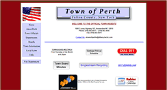 Desktop Screenshot of perthny.com