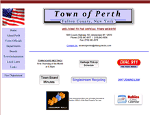 Tablet Screenshot of perthny.com